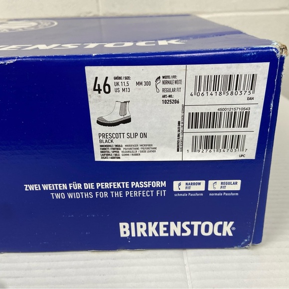 NEW BIRKENSTOCK Prescott Slip On Boots Men Oiled Leather - Black EU 46 13-13.5 - Picture 13 of 13